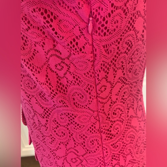 Laundry by Shelli Segal Los Angeles ~ Sheath Dress in Pink ~ Size 10 - Picture 10 of 14